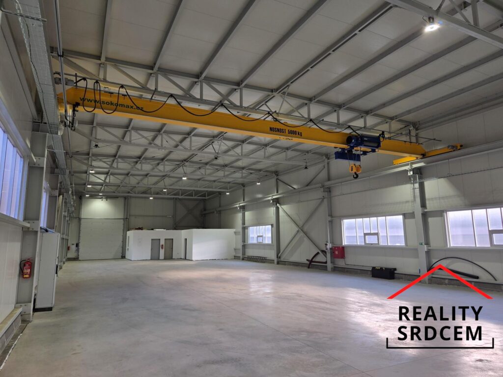 Pronájem skladovací haly 600 m2